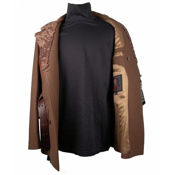 $4500 Belstaff Luxurious Black Label Catwalk Wool Astrakhan Avus Jacket Size L - Picture 6 of 11